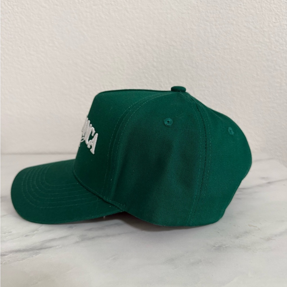 Casablanca Green Baseball Cap - Picture 2 of 5